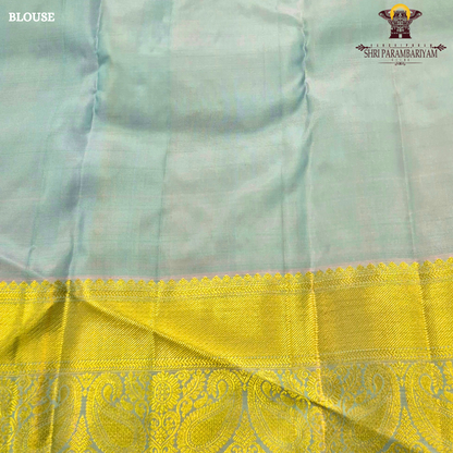 Aqua blue (sea green) shade Saree