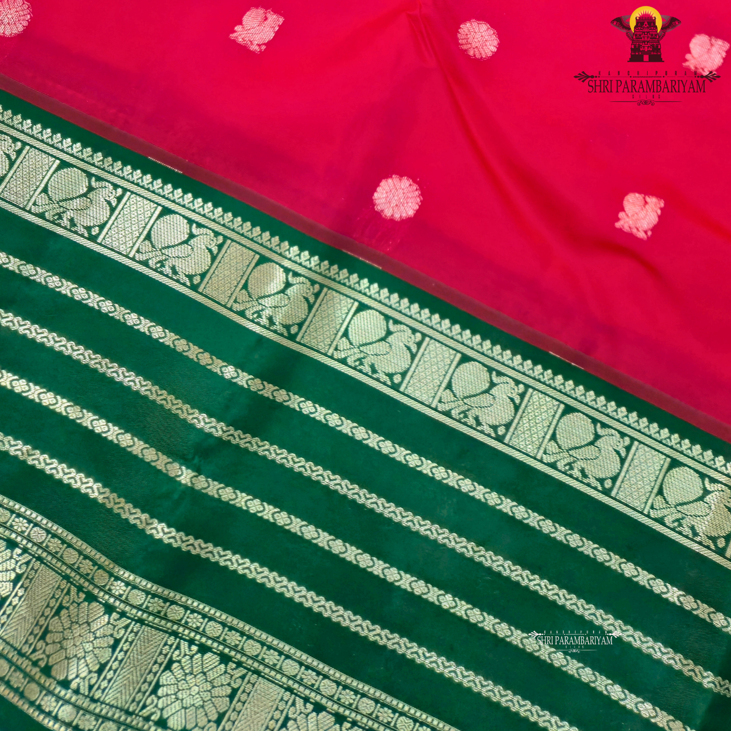 Bright Rani Pink / Magenta Saree