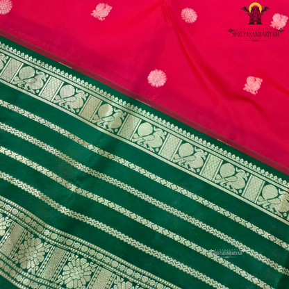 Bright Rani Pink / Magenta Saree