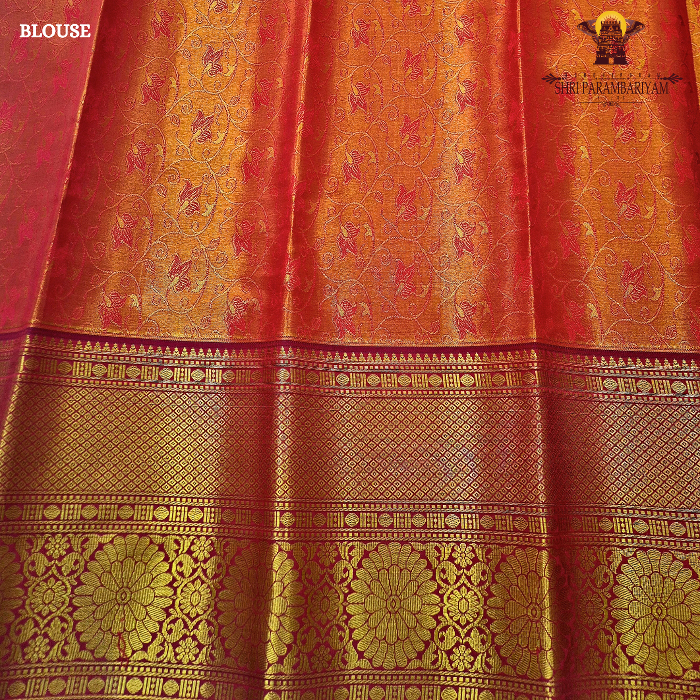 Deep emerald green / bottle green Saree