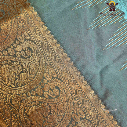 Elegant Taupe / Ash Brown Saree