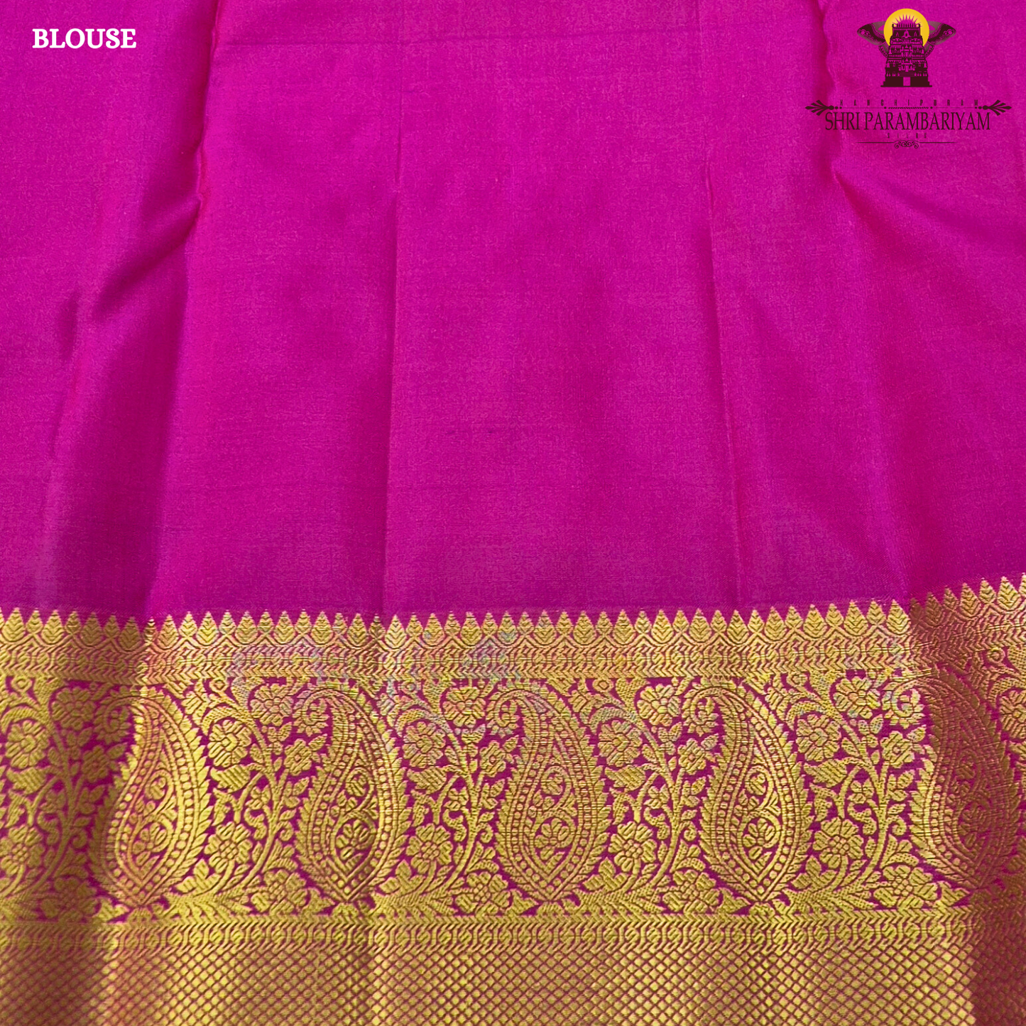 Vibrant rani pink body that radiates richness and elegance Saree