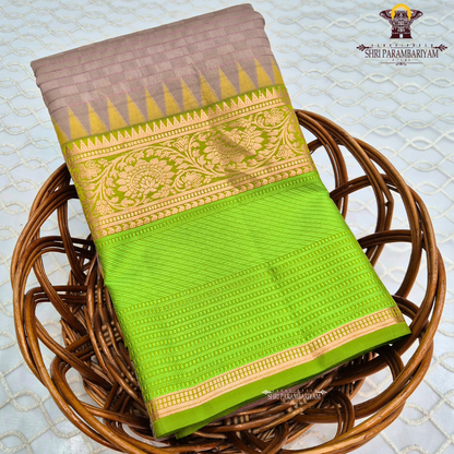 Soft Taupe / Light Mushroom Beige Saree