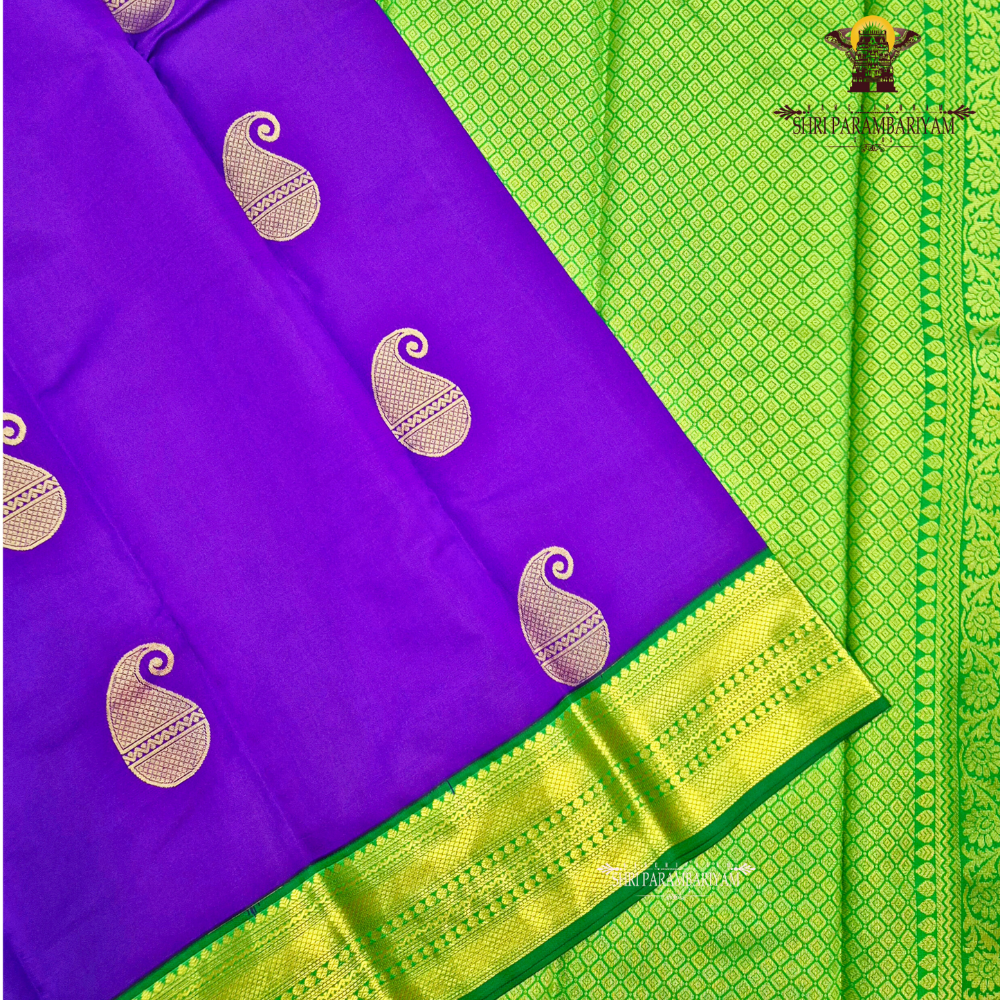 Rich Royal Purple / Violet Saree