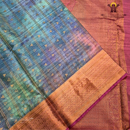 Lavender–purple with gentle tonal shading Saree