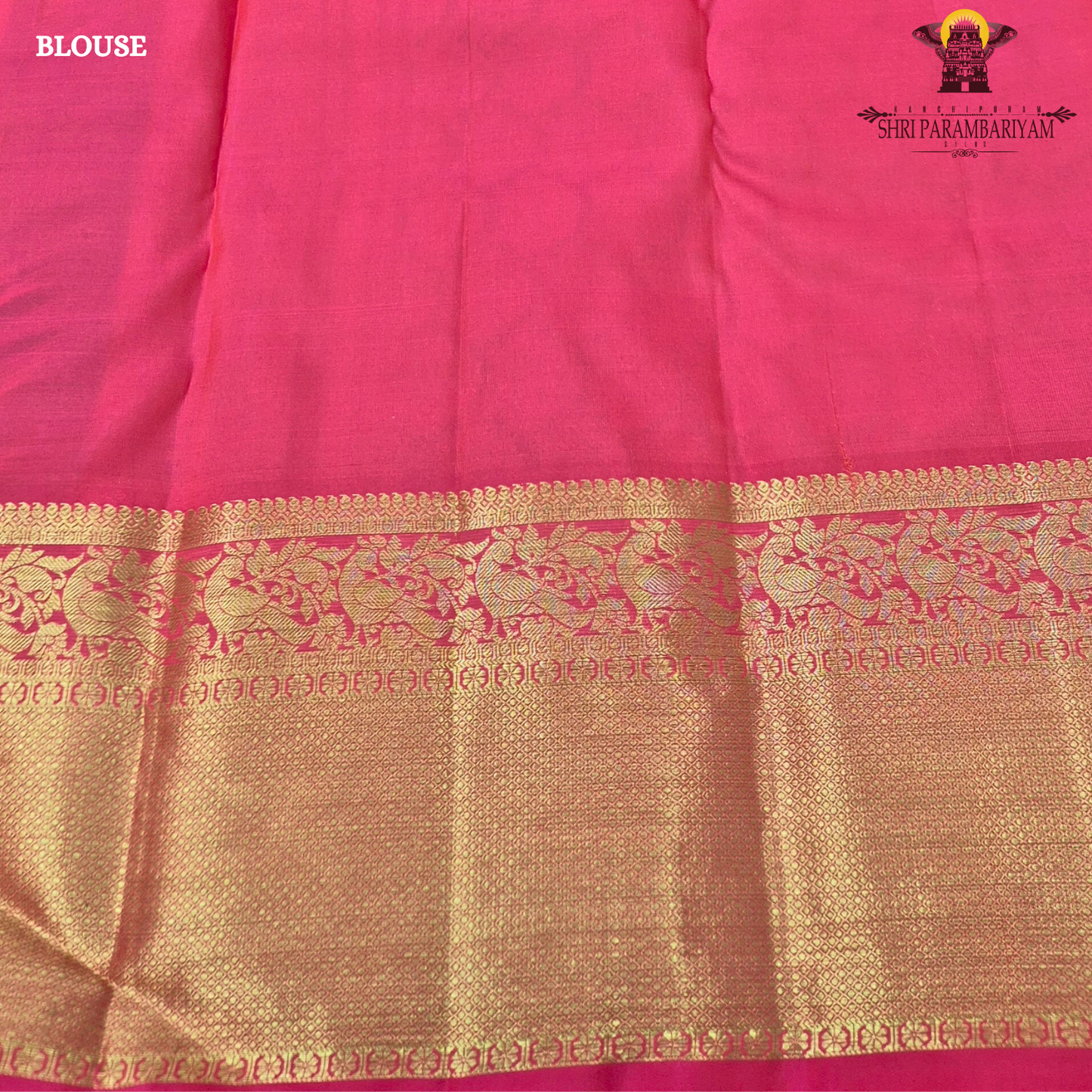 Rich Royal Purple (Violet) with a contrasting Pink border Saree