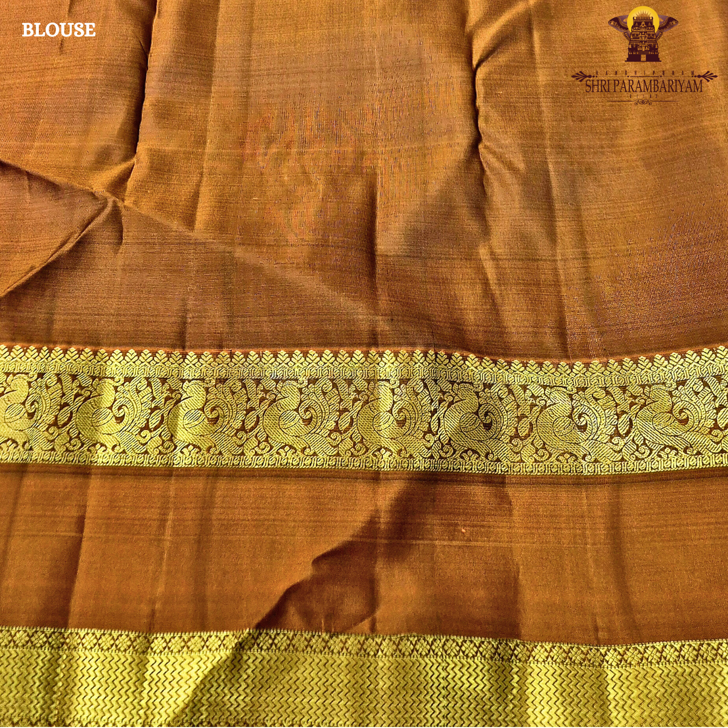 Deep Royal Purple with a rich Mustard Gold border Saree