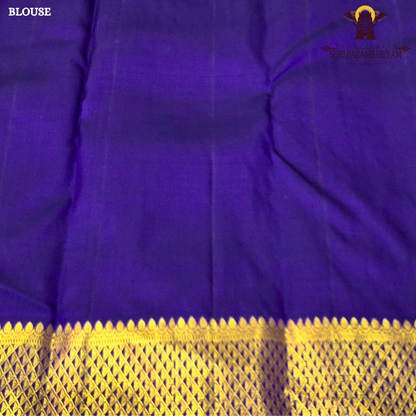 Elegant Lavender Purple with Rich Gold Zari Saree