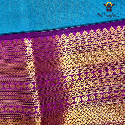 Rich Peacock Blue / Teal Blue Saree