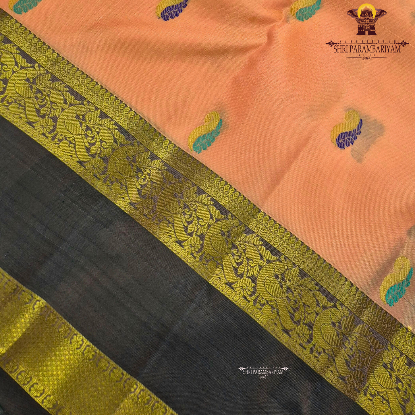 Soft Peach / Light Apricot Saree