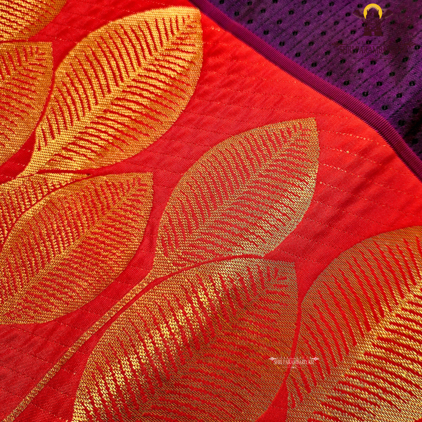 Deep Royal Purple / Dark Violet Saree