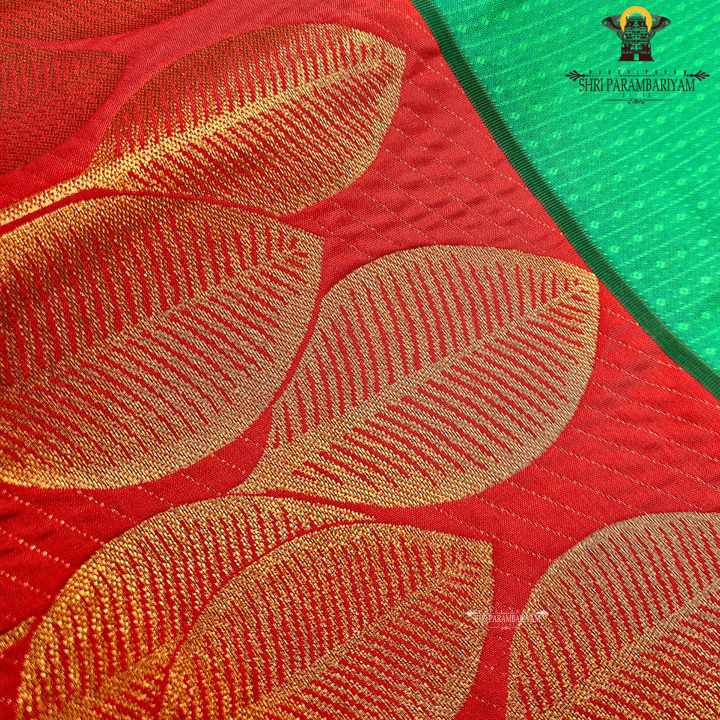 Emerald Green Saree