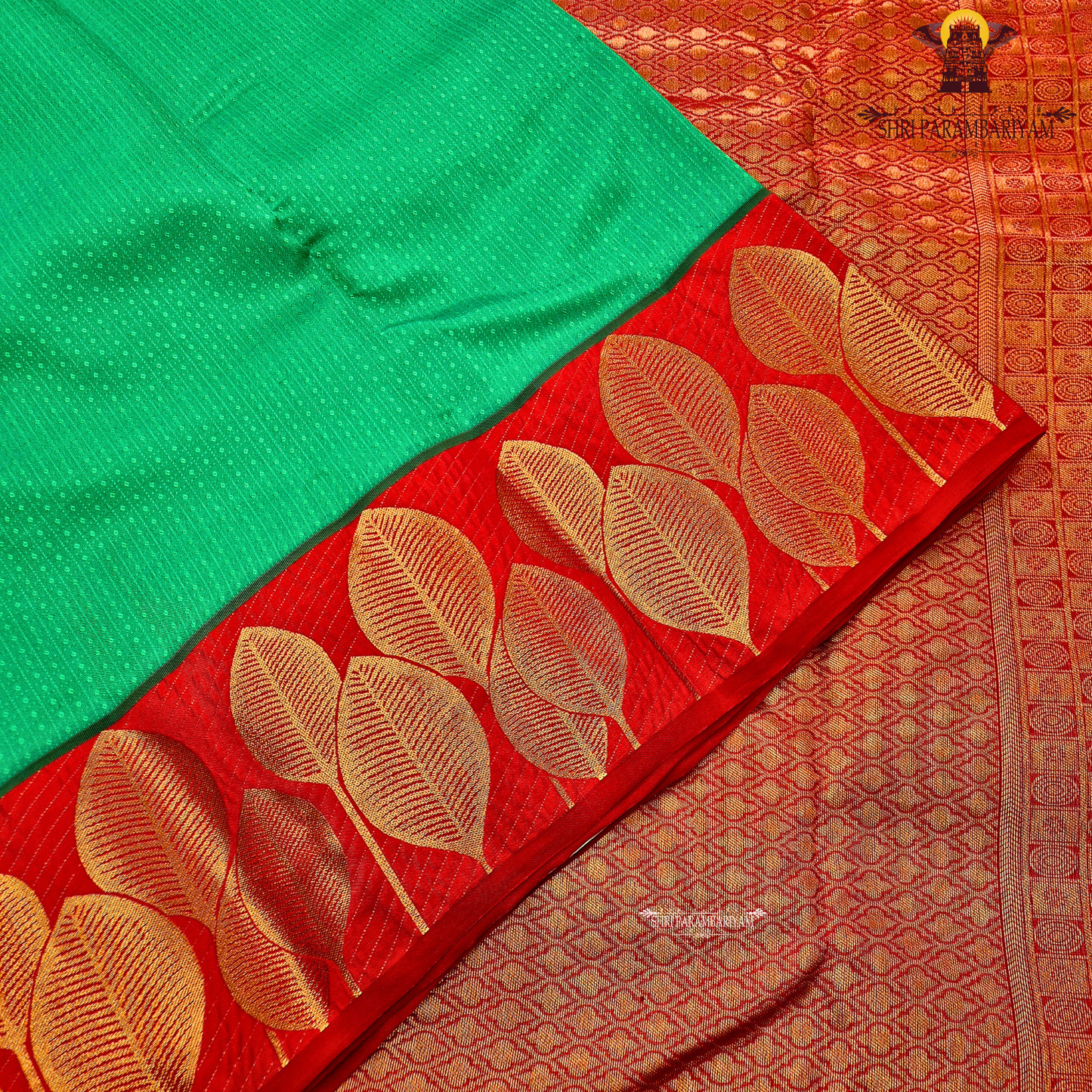 Emerald Green Saree