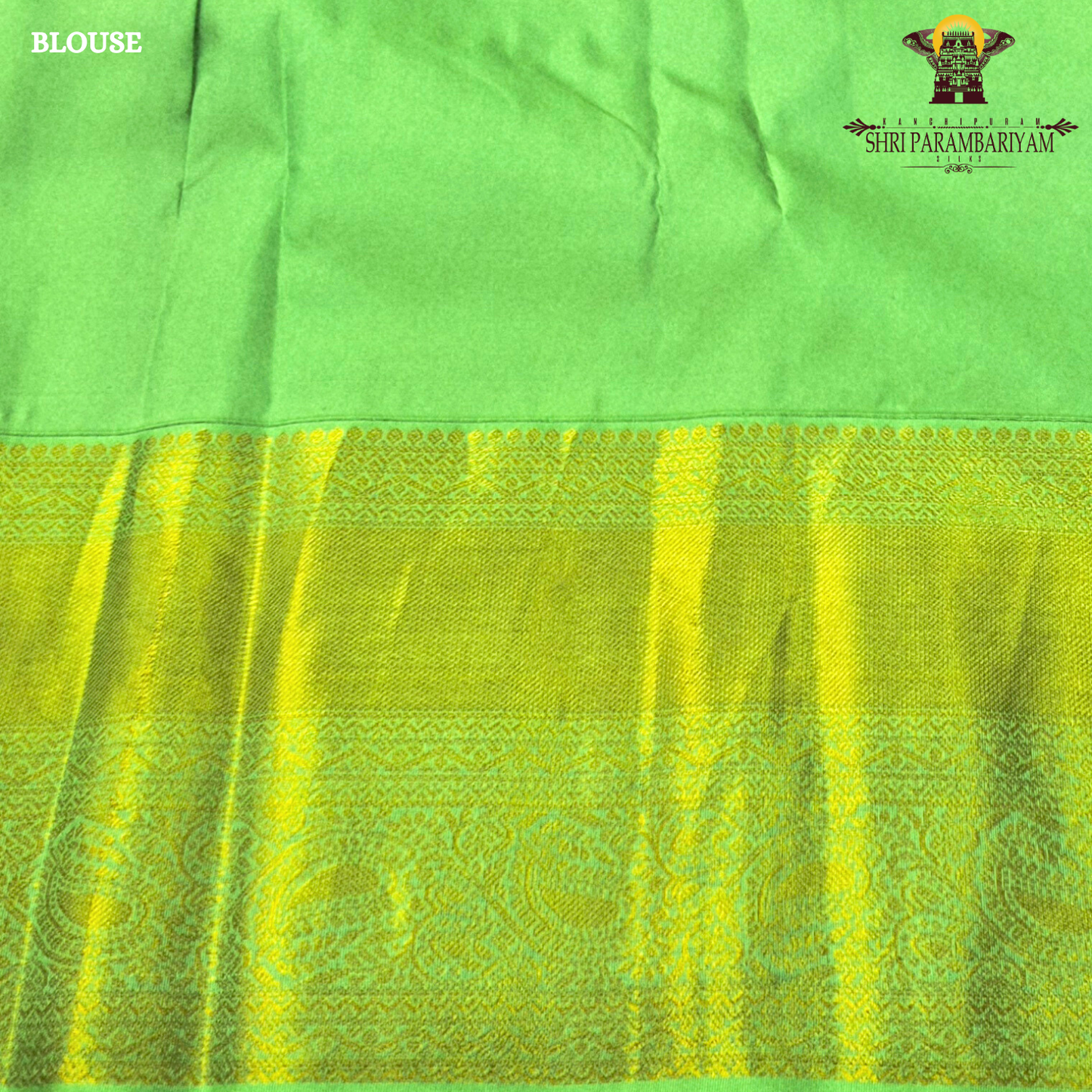 A beautiful rani pink and parrot green combination Saree