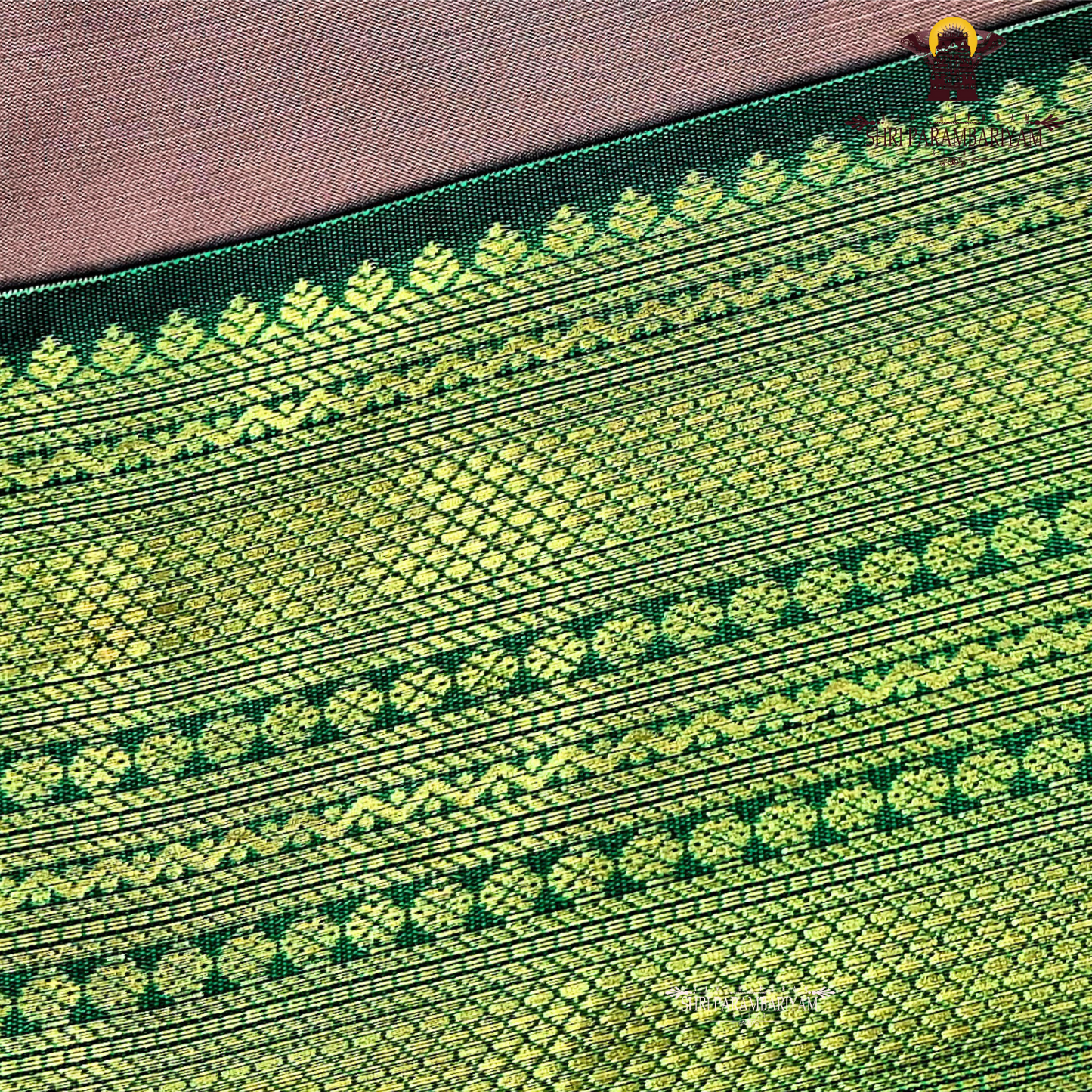 Dusky Rose / Copper Rose Brown Saree