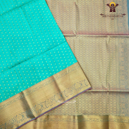Refreshing teal green Saree