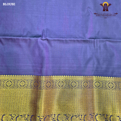 Vibrant royal purple Saree