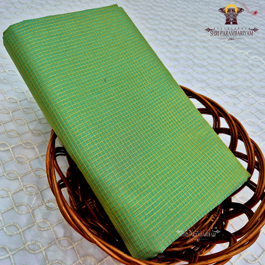 Light leaf green Saree