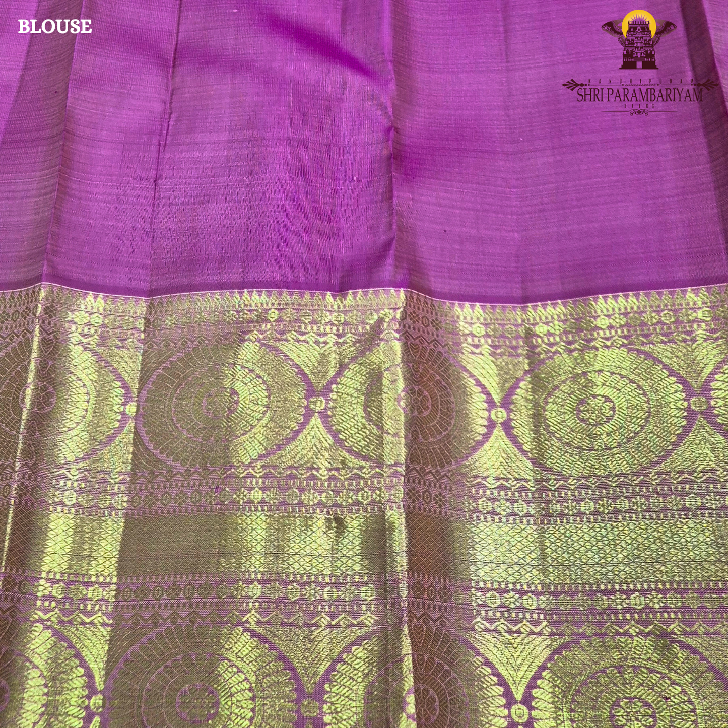 A dusty Rose Pink and Rani Pink with rich Gold Zari Saree