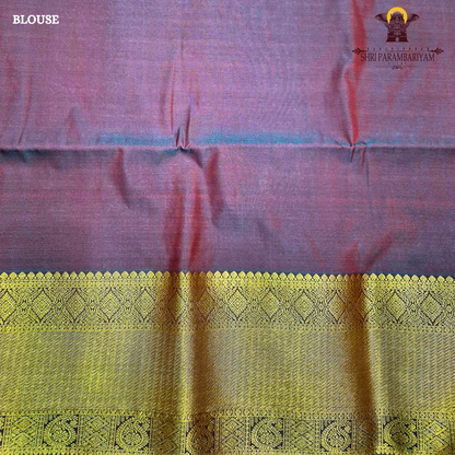 Rich brick red / rust red base Saree