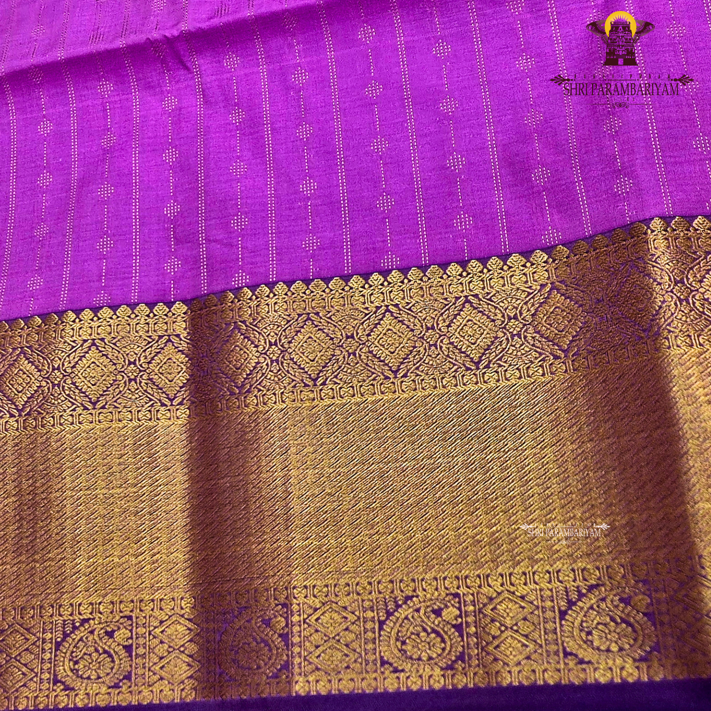 Vibrant magenta Saree