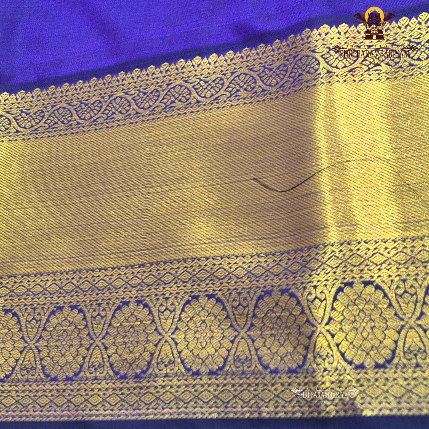 Royal Blue / Deep Ink Blue Saree