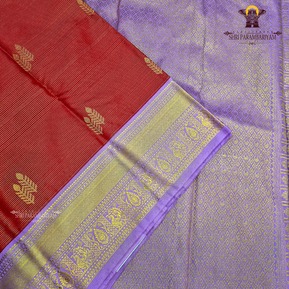 Tomato Red Fancy Saree