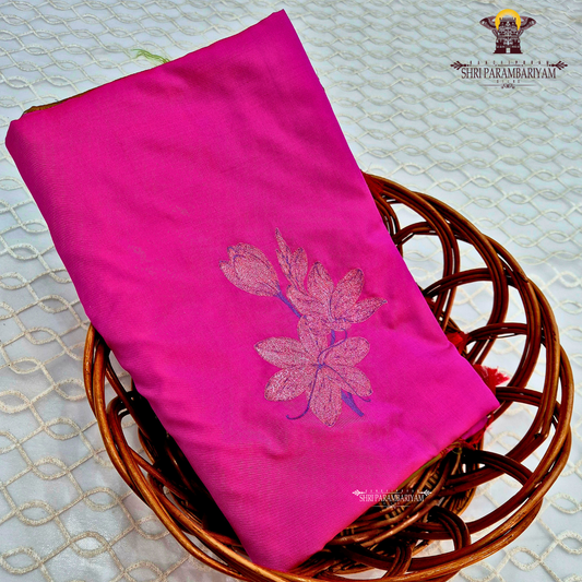 Bright Pink / Rani Pink Saree