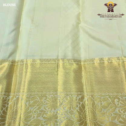 A rich royal violet/purple body paired with a lustrous gold zari Saree