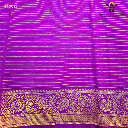 Rich emerald green Saree