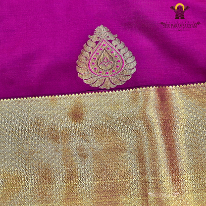 Rani Pink / Deep Magenta Saree