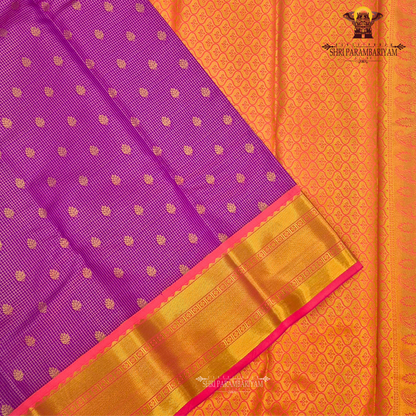 Wine Purple Saree