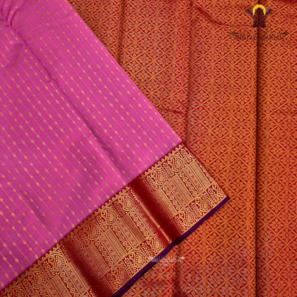 Bright Rani Pink Saree