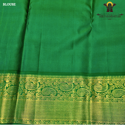 Astunning royal purple body adorned with beautifully woven traditional Saree