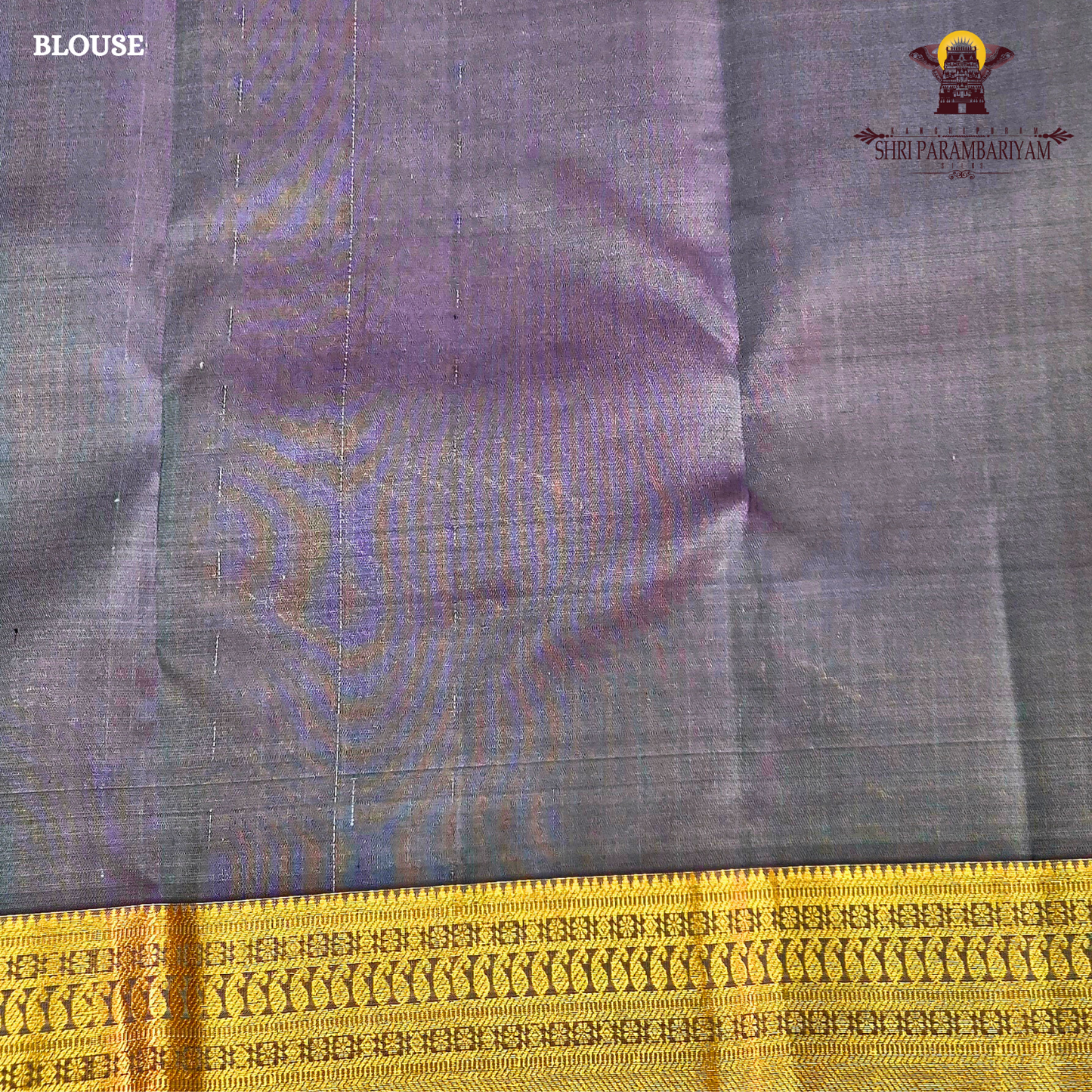 Dusty Blue / Steel Blue Saree
