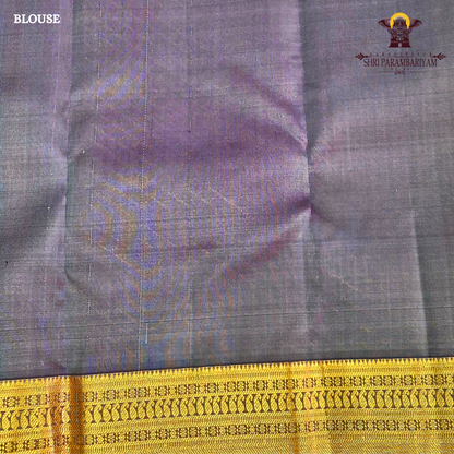 Dusty Blue / Steel Blue Saree