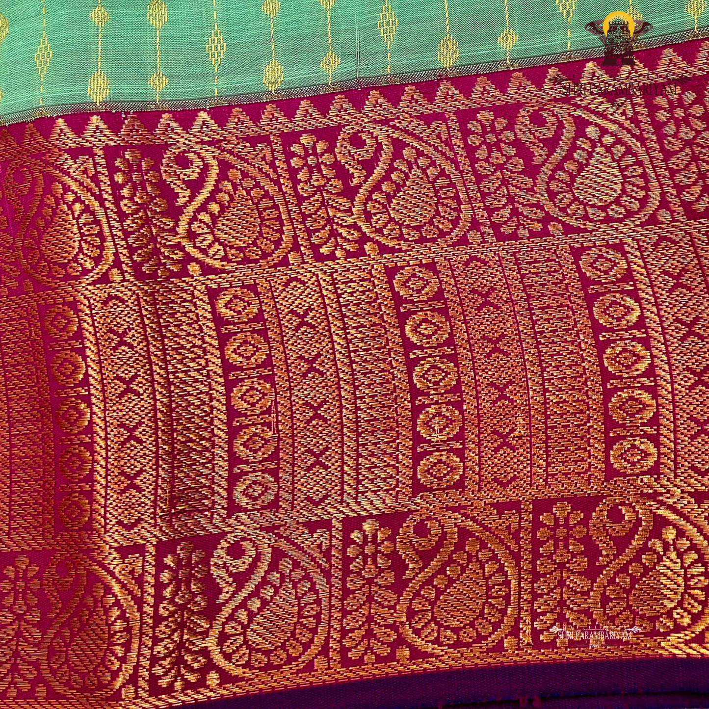 Soft Parrot Green / Pista Green Saree