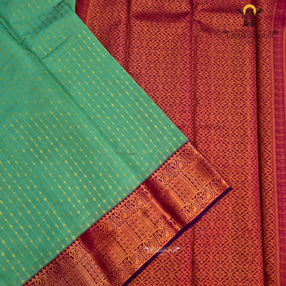 Soft Parrot Green / Pista Green Saree