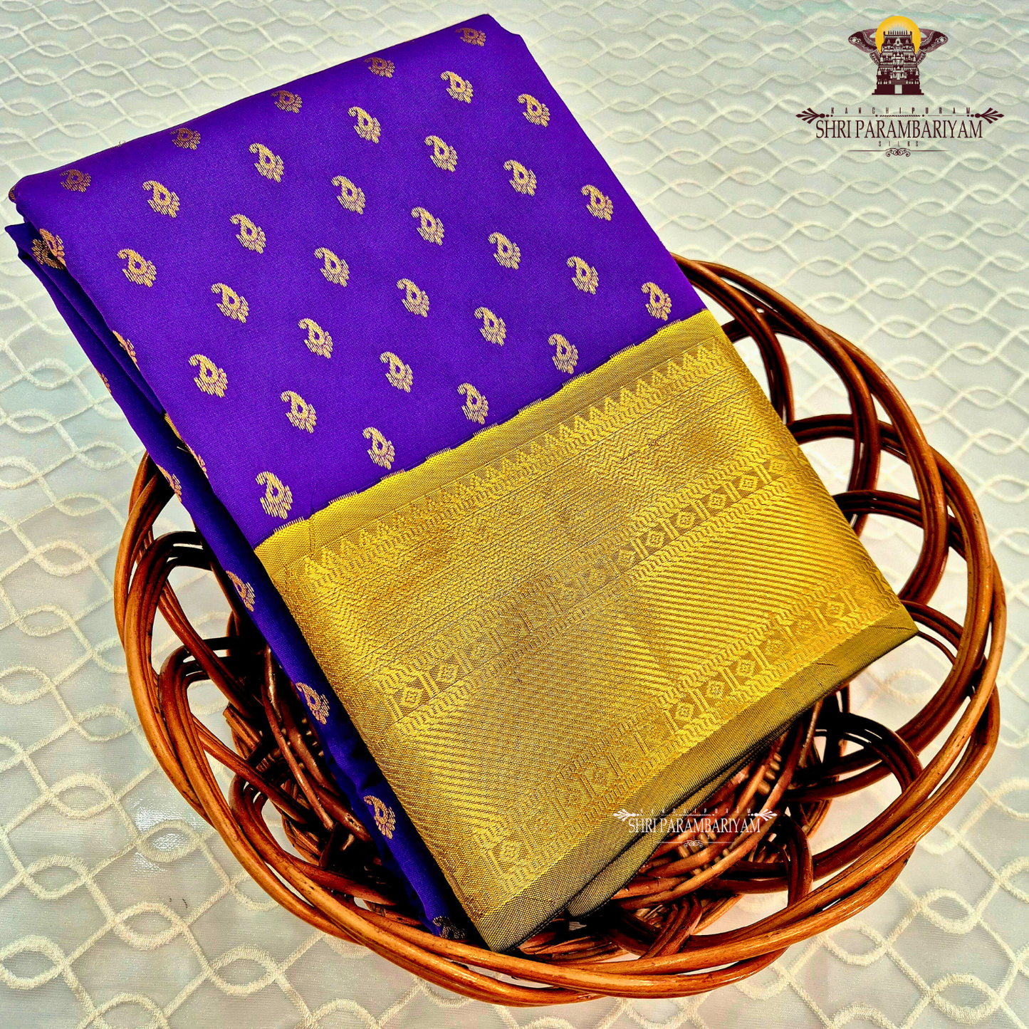 Rich Royal Purple / Violet Saree