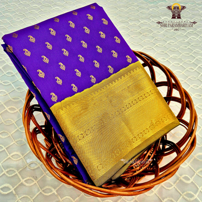 Rich Royal Purple / Violet Saree