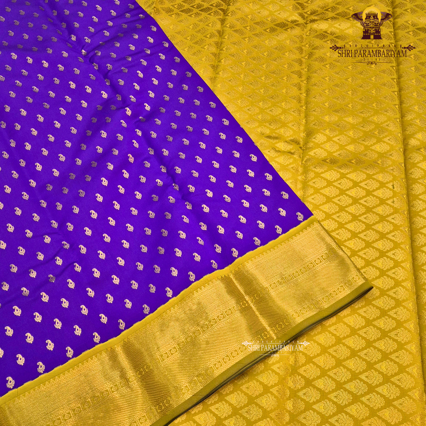 Rich Royal Purple / Violet Saree