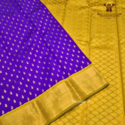 Rich Royal Purple / Violet Saree