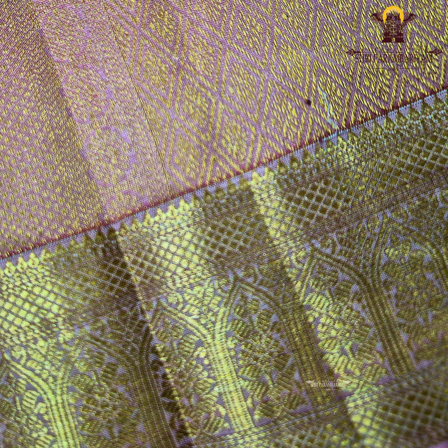 A Soft Pink with Gold Zari Saree