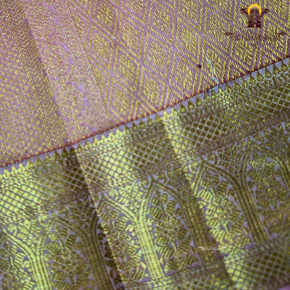 A Soft Pink with Gold Zari Saree