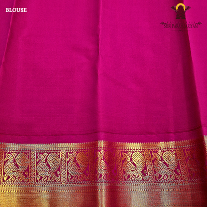 Rich royal blue / deep violet blue Saree