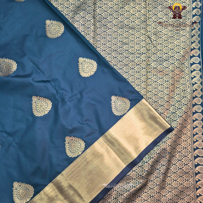 Bottle Green / Deep Teal Green Saree