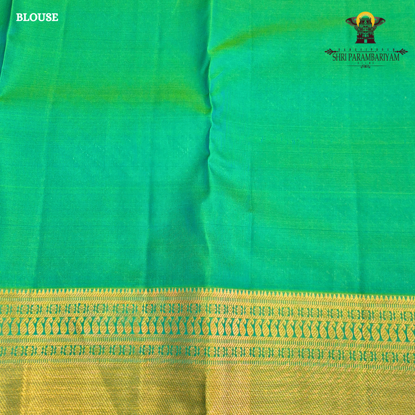 Rich Emerald Green / Peacock Green Saree
