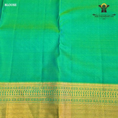 Rich Emerald Green / Peacock Green Saree