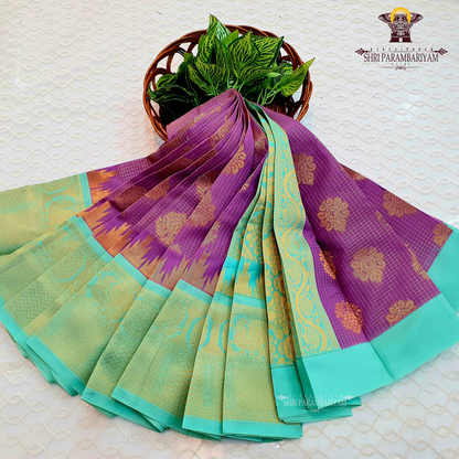 Royal Purple Saree