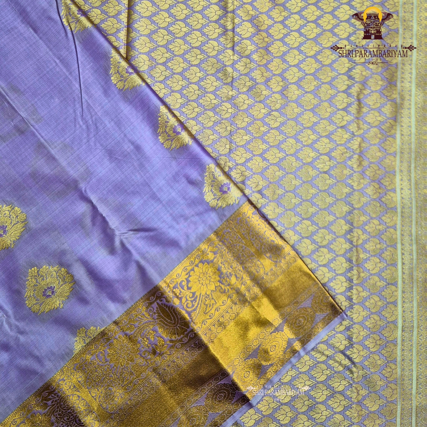 Soft Lavender / Light Lilac Saree